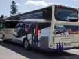 MVG Bus mit Mariazellerland Design
